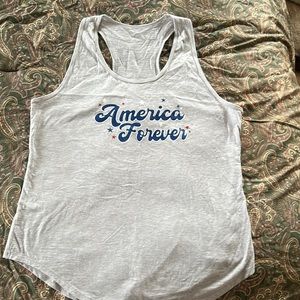 Bcg Women XL razor back tee. Bought new. Washed. Never worn